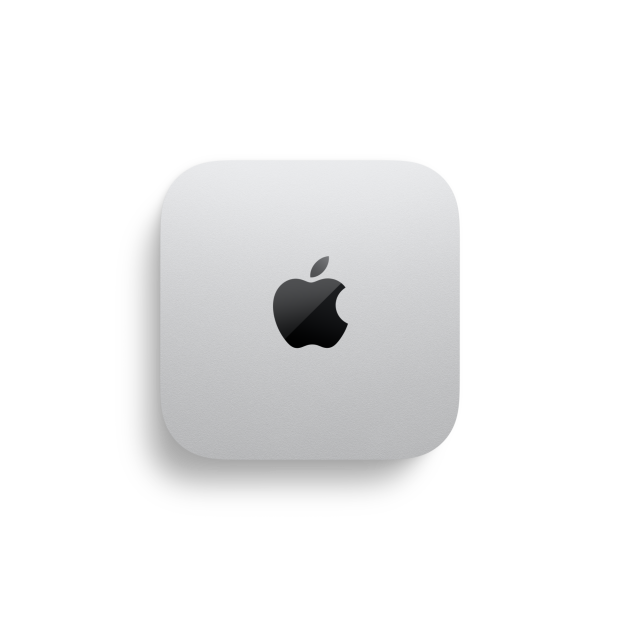 银色 Mac mini